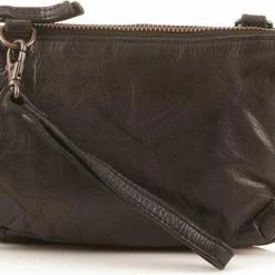 Beste Pirce ⭐ Groothandel 🎉 Bear Design Umi 2 Leren Schoudertas / Clutch - Zwart ✔️ 🔥 -Tassen-Dames Verkoop 550x411 6