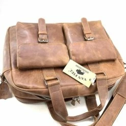 Coupon 🧨 Beste deal ⭐ Van Fiel Laptoptas Geschikt Tm 17 Inch Cognac 🛒 🎁 -Tassen-Dames Verkoop 550x412 11