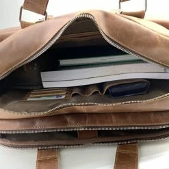 Coupon 🧨 Beste deal ⭐ Van Fiel Laptoptas Geschikt Tm 17 Inch Cognac 🛒 🎁 -Tassen-Dames Verkoop 550x412 13