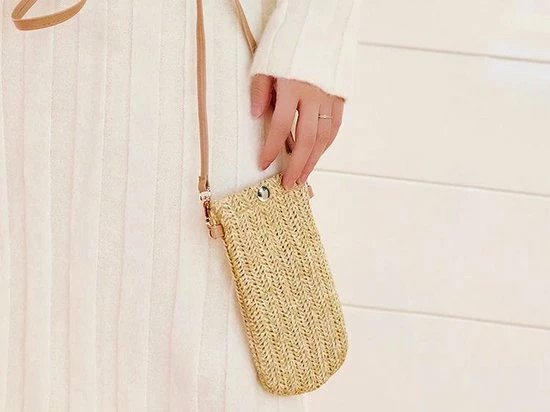 Uitgang π Coupon π₯° Smartphone Tasje - Stro/Riet/Rotan Crème | Telefoon Tas / Crossbody Tas | Fashion Favorite β¨ β€οΈ 9 Uitgang π Coupon π₯° Smartphone Tasje - Stro/Riet/Rotan Crème | Telefoon Tas / Crossbody Tas | Fashion Favorite β¨ β€οΈ - Afbeelding 7