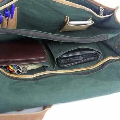 Beste Verkoop 🎉 Nieuw 🎉 Merkloos Aktetas 15,6 Inch “Granada” – Cognac Bruin Echt Leer Businesstas - Unisex Vintage Look Boekentas - Handgemaakt 🤩 👍 -Tassen-Dames Verkoop 550x414 4