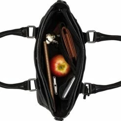 Hete verkoop 🛒 Top 10 🔥 Burkely Antique Avery Dames Handtas S - Zwart 🔥 ✨ -Tassen-Dames Verkoop 550x416