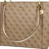 Korting 💯 Aanbiedingen 🔔 Guess Noelle Elite Dames Handtas - Beige - Maat Geen 🌟 🌟 -Tassen-Dames Verkoop 550x416 3