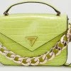 Begroting 🎉 Coupon 🛒 GUESS Crossbody Retour Mini Lime 🌟 🤩