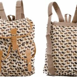 Gloednieuw 😀 Groothandel 🌟 Metro Vintage Katten Paris Rugzak Rugtas School Tas Zwart Heel Apart ✨ 🌟