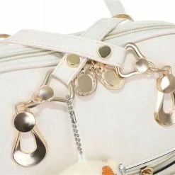 Nieuw 🤩 Korting 💯 LOUZIR Moderne Stijlvolle 3 In 1 PU Lederen Rugzak- Handtas- Schooltas- Schoudertas- Verstelbaar & Opbergvakken -waterbestendig -Beige 🥰 🔥 -Tassen-Dames Verkoop 550x420 5