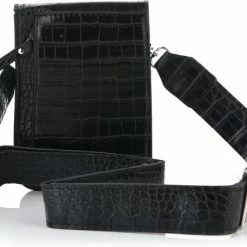 Kopen 🛒 Begroting 🔔 Michelle Bags And Accessoiries Telefoon - Festival/Schoudertasje Croco Black 🎉 🧨 -Tassen-Dames Verkoop 550x423 3