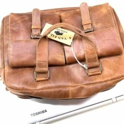 Coupon 🧨 Beste deal ⭐ Van Fiel Laptoptas Geschikt Tm 17 Inch Cognac 🛒 🎁 -Tassen-Dames Verkoop 550x424 4