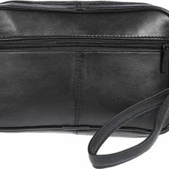 Groothandel ✔️ Hete verkoop 🛒 Fana Bags | Leren Polstas Zwart | Polstasje Plat | Polstas Leer | Heren Polstas | Leren Toilettas 💯 ✨ -Tassen-Dames Verkoop 550x425 9