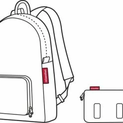 Korting 🧨 Goedkoop 🥰 Reisenthel Mini Maxi Rucksack Rugzak - Opvouwbaar - 14L - Dots Zwart 🎉 🌟 -Tassen-Dames Verkoop 550x428 4