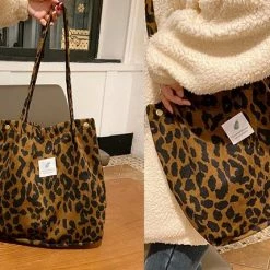 Hete verkoop 𧨠Beste recensies van π Fashion Favorite Shopper / Tote Bag - Leopard / Luipaard Corduroy | 37 X 28 X 11 Cm | Katoen π β€οΈ 11 Hete verkoop 𧨠Beste recensies van π Fashion Favorite Shopper / Tote Bag - Leopard / Luipaard Corduroy | 37 X 28 X 11 Cm | Katoen π β€οΈ -Tassen-Dames Verkoop 550x429 3