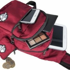 Uitgang ❤️ Uitgang ⭐ SafeSave Crossbodybag – Waterafstotende Tas Met Portemonnee – Schoudertas – Rood 👏 🌟 -Tassen-Dames Verkoop 550x433