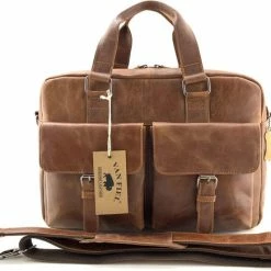 Coupon 🧨 Beste deal ⭐ Van Fiel Laptoptas Geschikt Tm 17 Inch Cognac 🛒 🎁