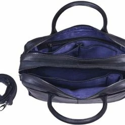 Beste Pirce 🥰 Hete verkoop 🌟 DSTRCT Laptoptas / Werktas / Aktetas - Main Street - Zwart - 15 Inch ❤️ ⭐ -Tassen-Dames Verkoop 550x445 9