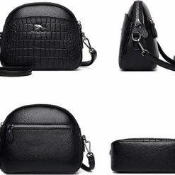 Goedkoop 👏 Uitgang 🎉 N3 Collecties Kleine Zwarte PU Leer Clutch Handtas Vrouwen Lederen Schoudertas 🔥 🎁 -Tassen-Dames Verkoop 550x450 7