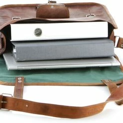 Coupon ✔️ Promo 👍 Oncedoce Satcheltas 17 Inch “Toledo” - Laptoptas – Cognac Bruin Echt Leer Businesstas 🔥 🌟 -Tassen-Dames Verkoop 550x451 3