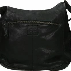 Beste recensies van 👏 Goedkoop 😉 Bear Design Medium Schoudertas / Crossbody Tas Dames - Leer - Cow Lavato - Zwart ✔️ 😀 -Tassen-Dames Verkoop 550x452 1