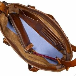 Korting 💯 Nieuw 😀 Saccoo Pocitos Leren Damestas + Etui (Cognac Kleur) 🛒 ✨ -Tassen-Dames Verkoop 550x462 3