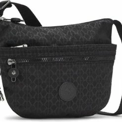 Groothandel 😀 Coupon 😍 Kipling Kleine Schoudertas / Crossbody Tas Dames - Polyester - Arto S - Zwart 🔔 🧨 -Tassen-Dames Verkoop 550x466