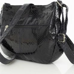 Promo 🎁 Uitgang 💯 Merkloos Leren Damestas Glanzend / Crocoprint Damestas Zwart / Schoudertas Dames / Damestas Zwart / Dames Schoudertas ✨ 🧨 -Tassen-Dames Verkoop 550x469 5