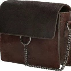 Uitgang ⌛ Coupon ❤️ Micmacbags Mendoza Schoudertas - Donkerbruin 💯 ❤️ -Tassen-Dames Verkoop 550x479 2