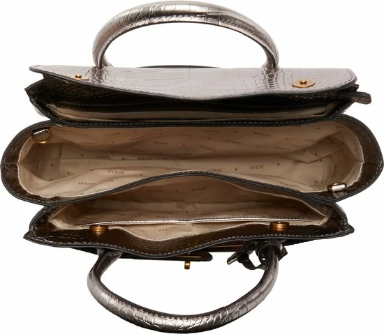 Nieuw π― Groothandel β¨ Guess Medium Schoudertas / Crossbody Tas Dames - Enisa - Grijs βοΈ β¨ 5 Nieuw π― Groothandel β¨ Guess Medium Schoudertas / Crossbody Tas Dames - Enisa - Grijs βοΈ β¨ - Afbeelding 3