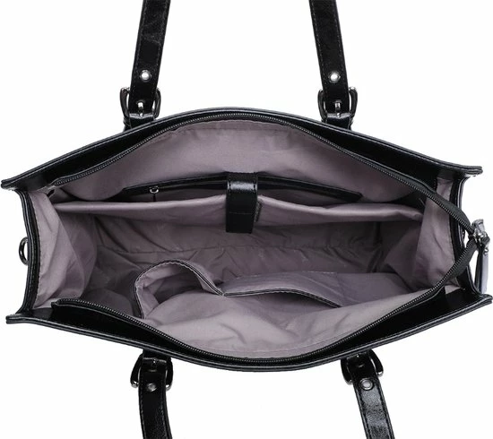 Kopen π Top 10 π Merkloos Ines Delaure - Dames Schoudertas - Handtas - Schooltas - Werktas - Geschikt Voor A4 Schriften - 15 Inch Laptoptas - Noir π π 6 Kopen π Top 10 π Merkloos Ines Delaure - Dames Schoudertas - Handtas - Schooltas - Werktas - Geschikt Voor A4 Schriften - 15 Inch Laptoptas - Noir π π - Afbeelding 4