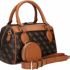 Beste Verkoop 🔥 Beste recensies van 🛒 Guess Noelle Dames Schoudertas - Bruin Multi - Maat Geen 💯 ⌛ -Tassen-Dames Verkoop 550x491 1