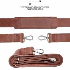 Goedkoop 🥰 Nieuw ⌛ JAP Fashion JAP Business Laptoptas - Echt Leer - Waterdicht - Voor Heren En Dames - 15,6 Inch - Cognac 👏 🔔 -Tassen-Dames Verkoop 550x498 3
