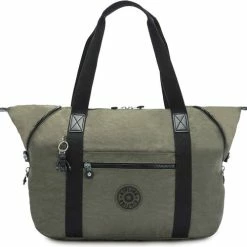 Begroting 😉 Beste Pirce 🧨 Kipling Schoudertas / Crossbody Tas Dames - Polyamide - Art M - Groen ❤️ 🤩
