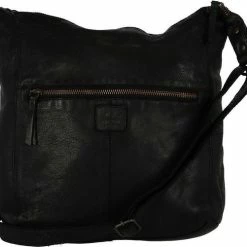 Beste recensies van 👏 Goedkoop 😉 Bear Design Medium Schoudertas / Crossbody Tas Dames - Leer - Cow Lavato - Zwart ✔️ 😀 -Tassen-Dames Verkoop 550x501 4