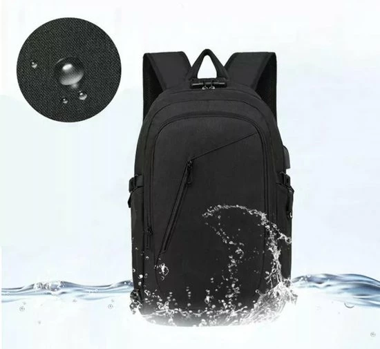 Goedkoop 🧨 Goedkoopste ✨ Walixpro® Anti Diefstal Waterdichte Rugzak Inclusief Usb Oplaadstation - Laptop Tas 15,6 Inch - Voor Dames En Heren- Zwart (Moederdag Cadeautje) 🧨 ❤️ 9 Goedkoop 🧨 Goedkoopste ✨ Walixpro® Anti Diefstal Waterdichte Rugzak Inclusief Usb Oplaadstation - Laptop Tas 15,6 Inch - Voor Dames En Heren- Zwart (Moederdag Cadeautje) 🧨 ❤️ - Afbeelding 7