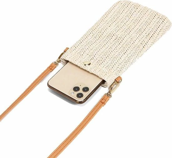 Uitgang π Coupon π₯° Smartphone Tasje - Stro/Riet/Rotan Crème | Telefoon Tas / Crossbody Tas | Fashion Favorite β¨ β€οΈ 4 Uitgang π Coupon π₯° Smartphone Tasje - Stro/Riet/Rotan Crème | Telefoon Tas / Crossbody Tas | Fashion Favorite β¨ β€οΈ - Afbeelding 2