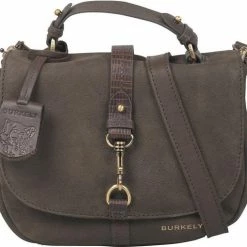 Beste Pirce 👏 Korting ✔️ Burkely Soul Sam Dames Citybag Crossbody Handtas - Taupe 🌟 🌟
