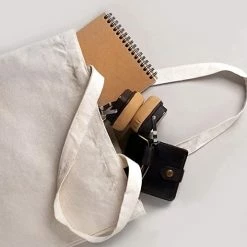 Flash-uitverkoop 🔥 Beste deal 🛒 RemGoods Katoenen Draagtas - 6 Stuks - Naturel Canvas Tas - Handtas - Tassen - Tote Bag - Met Lange Hengsels - Geschikt Om Te Bedrukken Of Te Decoreren Met O.a. Textielverf, Textielstiften, Verfstiften Etc. ✔️ 💯 -Tassen-Dames Verkoop 550x515 7