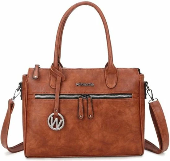 Gloednieuw π Aanbiedingen π Wimona Bambina 2023 Handtas / Schoudertas - Cognac π π 9 Gloednieuw π Aanbiedingen π Wimona Bambina 2023 Handtas / Schoudertas - Cognac π π - Afbeelding 7