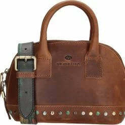 Korting 🔥 Promo 🛒 Micmacbags Masterpiece Handtas - Cognac 🎉 🎁