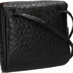 Beste Pirce ✔️ Kopen 🌟 Fred De La Bretoniere Dames Crossbody Tas / Schoudertas - Croco - Zwart 🎁 💯 -Tassen-Dames Verkoop 550x524 1