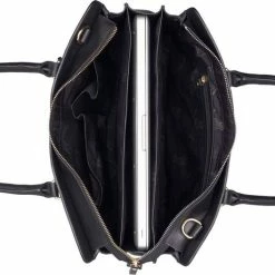 Nieuw 🥰 Uitgang 👍 Burkely Parisian Paige Dames Workbag 14" Schoudertas Laptop Aktetas - Zwart 🎁 ✨ -Tassen-Dames Verkoop 550x528 1