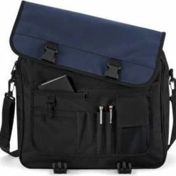 Promo 👍 Groothandel ✨ Bagbase Briefcase - Aktetas French Navy 15 Liter 🎉 ⌛ -Tassen-Dames Verkoop 550x528 4
