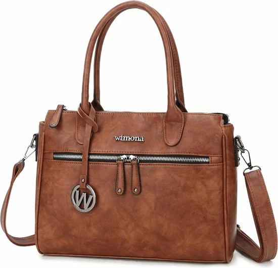 Gloednieuw π Aanbiedingen π Wimona Bambina 2023 Handtas / Schoudertas - Cognac π π 4 Gloednieuw π Aanbiedingen π Wimona Bambina 2023 Handtas / Schoudertas - Cognac π π - Afbeelding 2