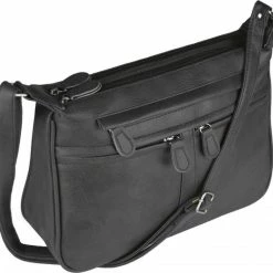 Promo ✔️ Top 10 🎁 Nicole Brown Schoudertas Zwart, Ecoleder 20 X 28 Cm - Handtassen Dames - Schoudertassen Vrouw ⭐ 🧨 -Tassen-Dames Verkoop 550x532 10