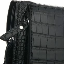Kopen 🛒 Begroting 🔔 Michelle Bags And Accessoiries Telefoon - Festival/Schoudertasje Croco Black 🎉 🧨 -Tassen-Dames Verkoop 550x536 5