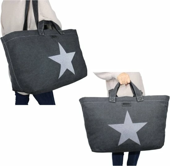 Groothandel 𧨠Aanbiedingen π Ralp Boyer Fana Bags Shopper/Grote Strandtas/Weekendtas XXL - Dames Shopper Zwart - Grote Reistas/Strandtas - Canvas Tas π π 9 Groothandel 𧨠Aanbiedingen π Ralp Boyer Fana Bags Shopper/Grote Strandtas/Weekendtas XXL - Dames Shopper Zwart - Grote Reistas/Strandtas - Canvas Tas π π - Afbeelding 7