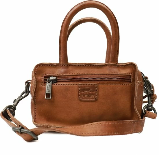 Nieuw β€οΈ Korting π₯° Bear Design Fia Leren Mini Handtas / Crossbodytas - Cognac π₯ π 5 Nieuw β€οΈ Korting π₯° Bear Design Fia Leren Mini Handtas / Crossbodytas - Cognac π₯ π - Afbeelding 3