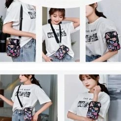 Beste Verkoop 🎉 Groothandel 🛒 Merkloos Telefoontasje - Schoudertas - Portemonnee - Crossbody - Flower - Ideaal Voor Sporten/wandelen 🛒 🥰 -Tassen-Dames Verkoop 550x538 2