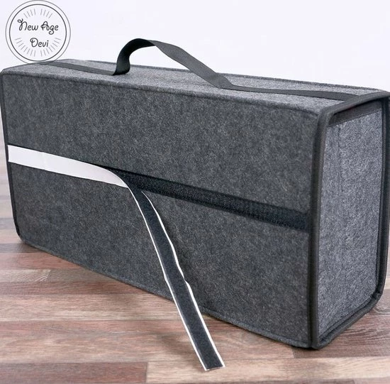 Hete verkoop π Aanbiedingen π New Age Devi - XL Kofferbak Organiser Met Klittenband - Auto Opbergtas - Kofferbak Tas - Kofferbak Opbergbox - 20,4 Liter - Grijs π₯ 𧨠6 Hete verkoop π Aanbiedingen π New Age Devi - XL Kofferbak Organiser Met Klittenband - Auto Opbergtas - Kofferbak Tas - Kofferbak Opbergbox - 20,4 Liter - Grijs π₯ 𧨠- Afbeelding 4
