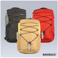 Aanbiedingen 🥰 Kopen 🔔 BAKBAGS Stockholm Sport Rugzak Met Laptop Vak En Regenhoes - 25 Liter Inhoud - Geschikt Voor 13 Tm 17 Inch Laptops - Praktisch & Stijlvol Met 10 Vakken En Incl. Accessoires - Duurzaam & Gerecycled Materiaal - Rood-Zwart ✔️ ✨ -Tassen-Dames Verkoop 550x549 1