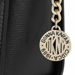 Top 10 😍 Gloednieuw 😀 DKNY Bryant Dames Crossbodytas - Zwart / Goud 🌟 ❤️ -Tassen-Dames Verkoop 550x550 1