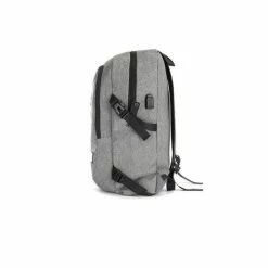 Coupon 🛒 Flash-uitverkoop ⭐ Rugtas/Rugzak, Laptoptas En Schooltas Voor Dames, Heren, Laptop En School - Met USB En 3.5mm Audio Jack Aansluiting - Lovnix Fularuishi Bag101 Grijs ⭐ 🎁 -Tassen-Dames Verkoop 550x550 1002